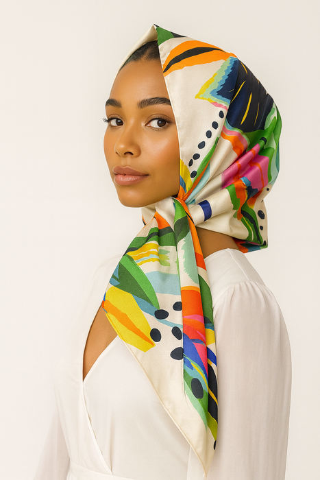 Design Paradise 100% Pure Mulberry Silk Scarf