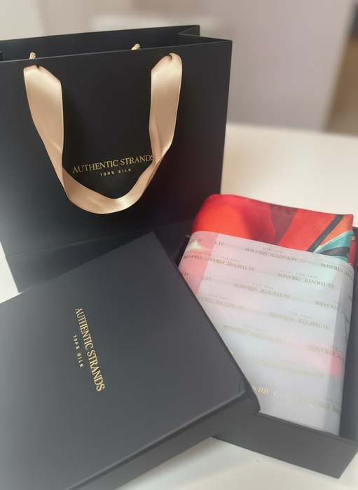 Design Woman 100% Pure mulberry Silk Scarf