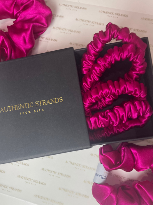 Magenta 100% Pure Mulberry Silk 30 momme