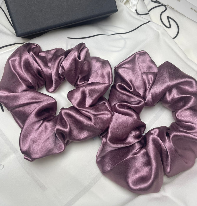 Blush 100% Pure Mulberry Silk Scrunchie