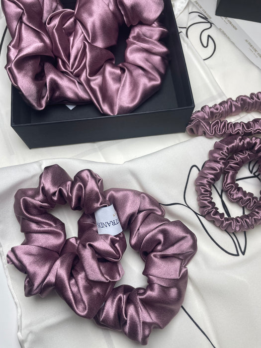 Blush 100% Pure Mulberry Silk Scrunchie