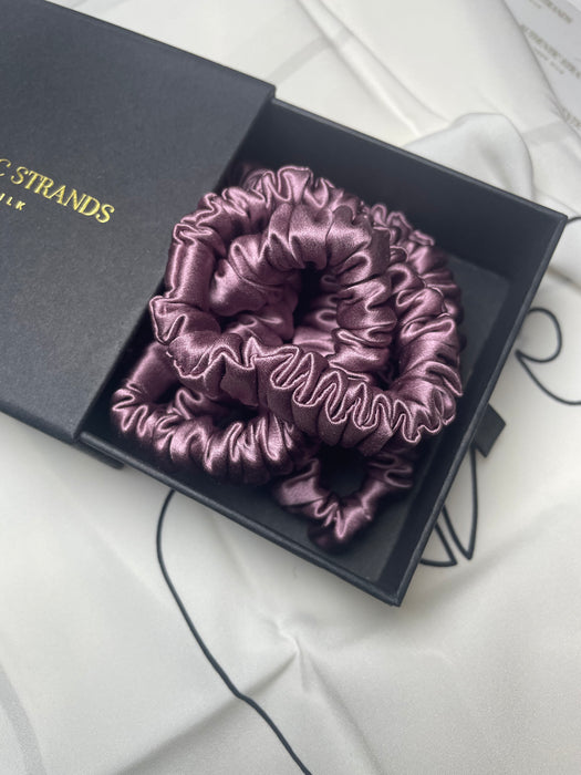 Blush 100% Pure Mulberry Silk Scrunchie