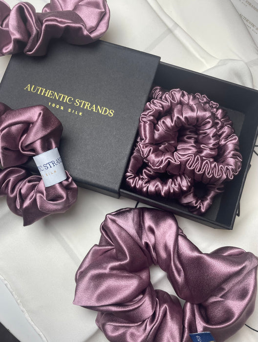 Blush 100% Pure Mulberry Silk Scrunchie
