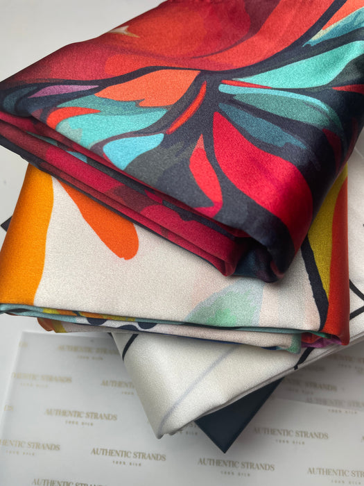 Design Paradise 100% Pure Mulberry Silk Scarf