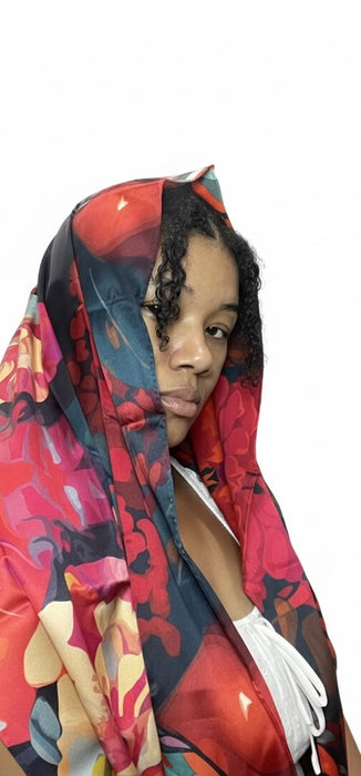Design Woman 100% Pure mulberry Silk Scarf