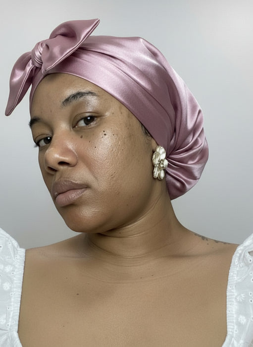 Blush Turban 100% Pure Mulberry Silk