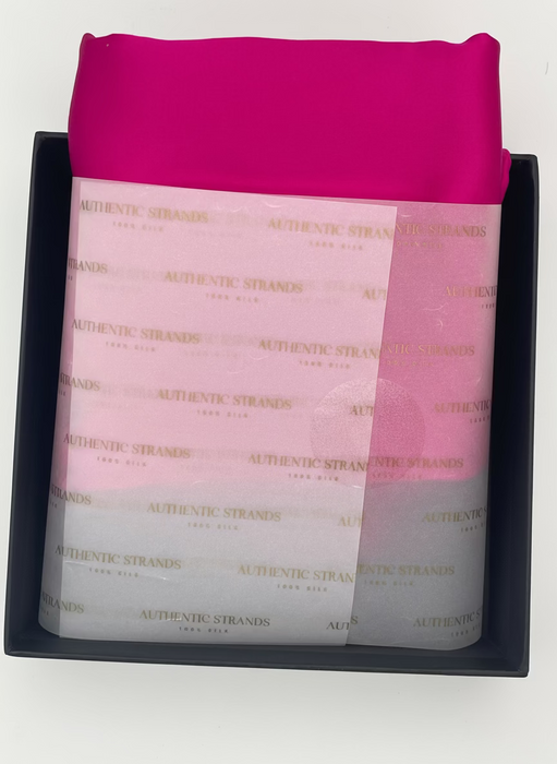 Magenta 100% Pure Mulberry Silk Scarf