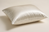 make the pillow look like a standard pillow case size and the zipper goes on the side and its hidden so that doenst need to be shown 